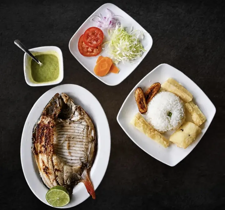Tambaquí a la Plancha